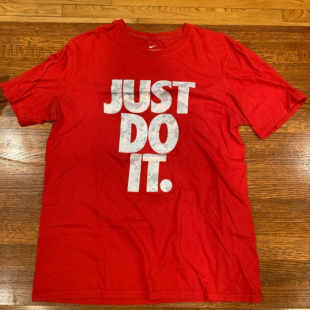 Red “Nike” T-Shirt